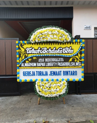 Papan Bunga Duka di Sijantang Koto