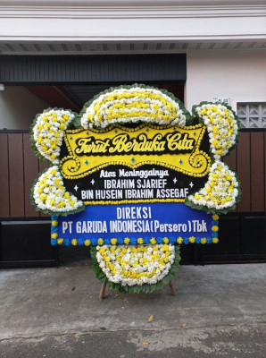 Papan Bunga Duka di Sijantang Koto