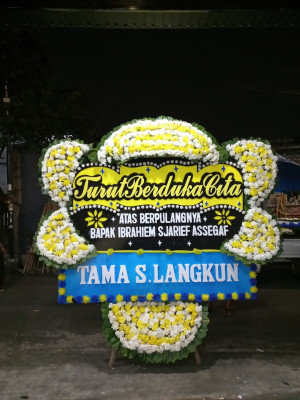 Papan Bunga Duka di Sijantang Koto