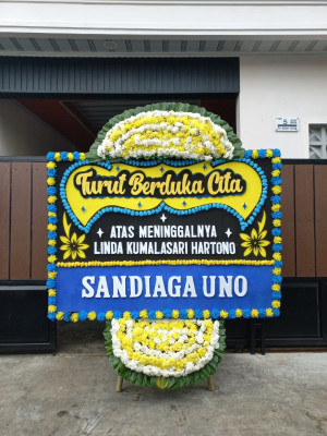 Papan Bunga Duka di Sijantang Koto
